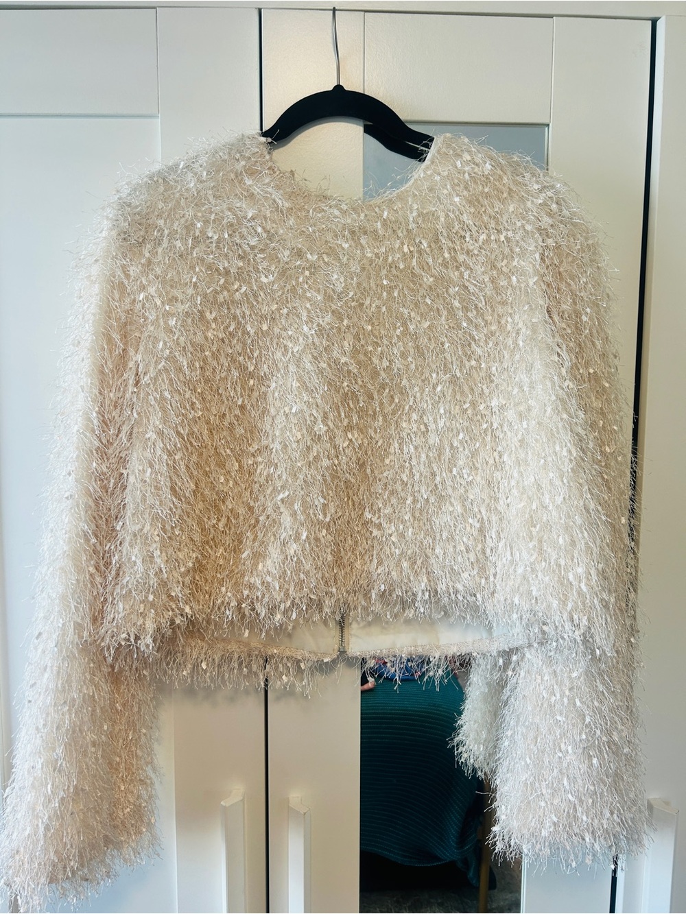 New With Tags Saintart Greta Feather Top